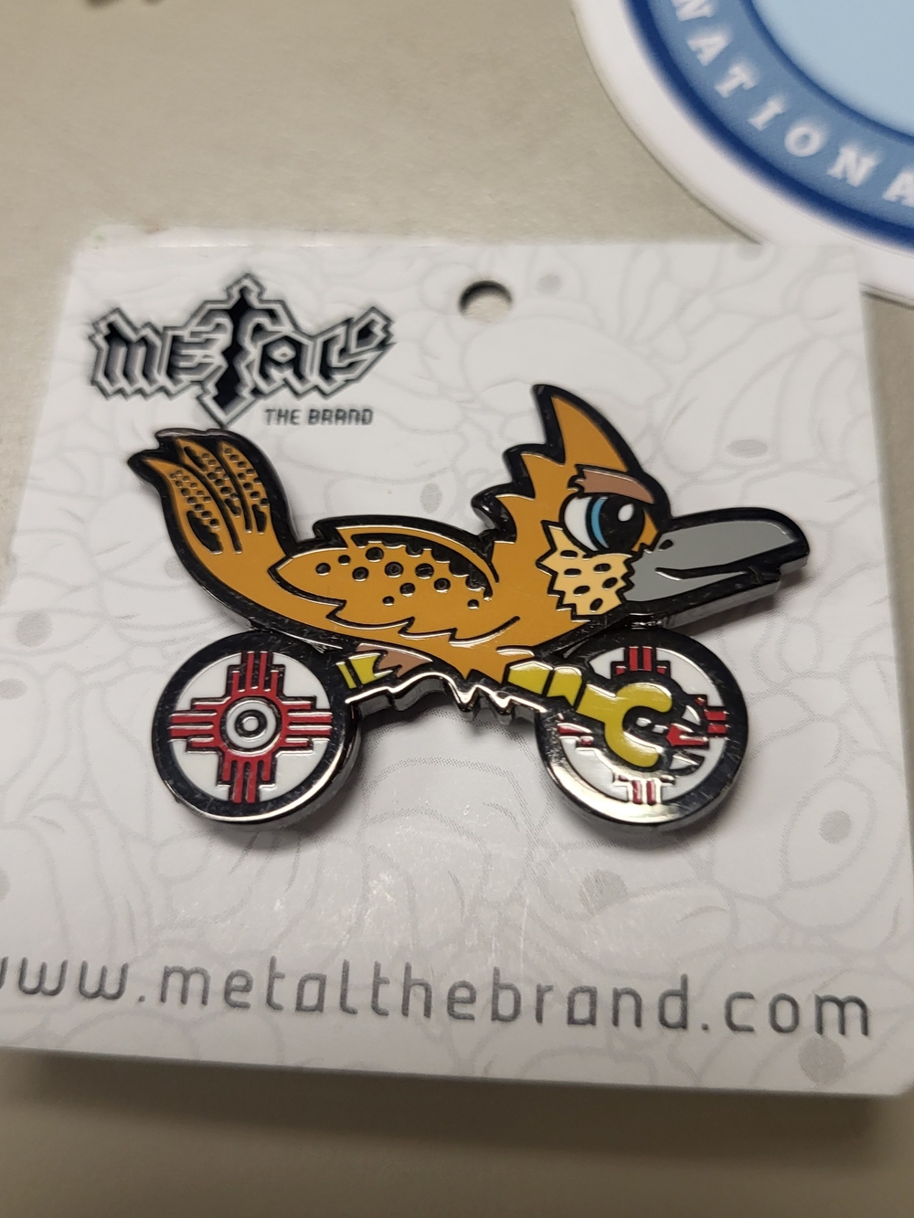 Roadrunner Metal Pin